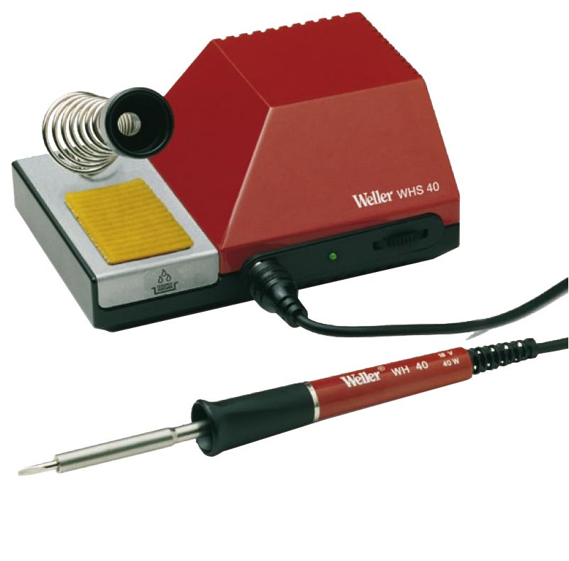 WHS-40 WELLER Σταθμός κόλλησης με έλεγχο θερμοκρασίας, ρύθμιση θερμοκρασίας 200 έως 450ο C, ισχύς 40W, μύτη 2mm επικαλυμμένη με νικέλιο