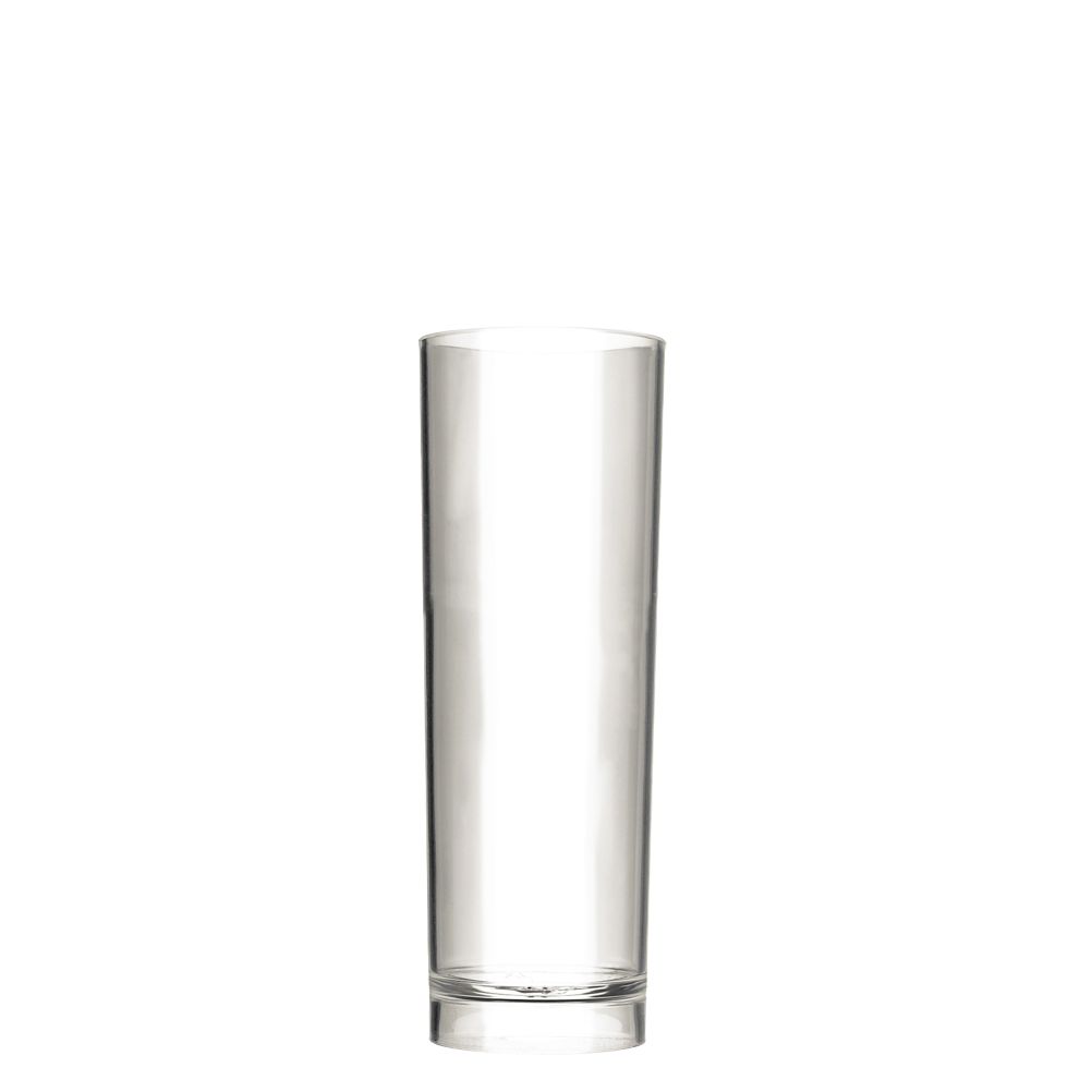 Πλαστικό ποτήρι SAN πισίνας 24cl διαφανές 2890-21