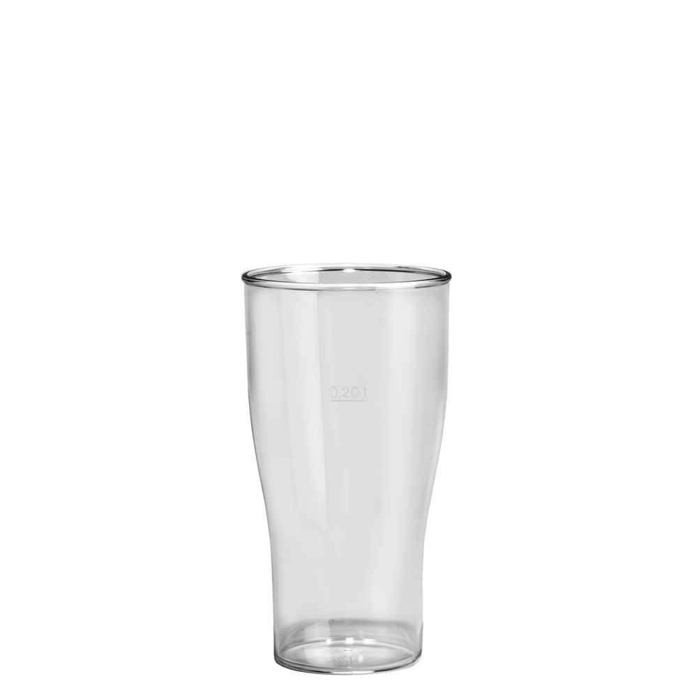 Πλαστικό ποτήρι SAN πισίνας 35cl διαφανές 2881-21