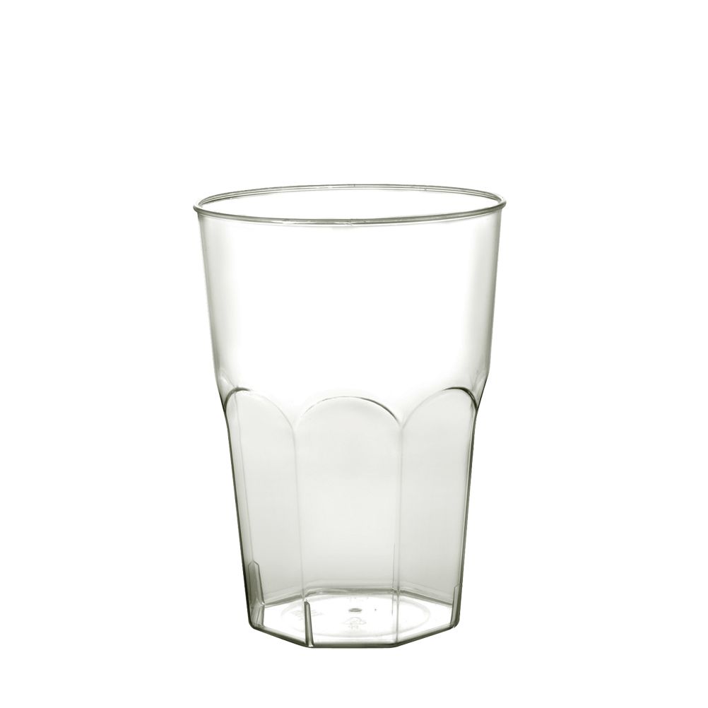 Πλαστικό ποτήρι PS μίας χρήσεως 40cl διαφανές 2876-21 - Ιδανικό για χρήση σε εστιατόριο, καφετέρια, delivery, catering