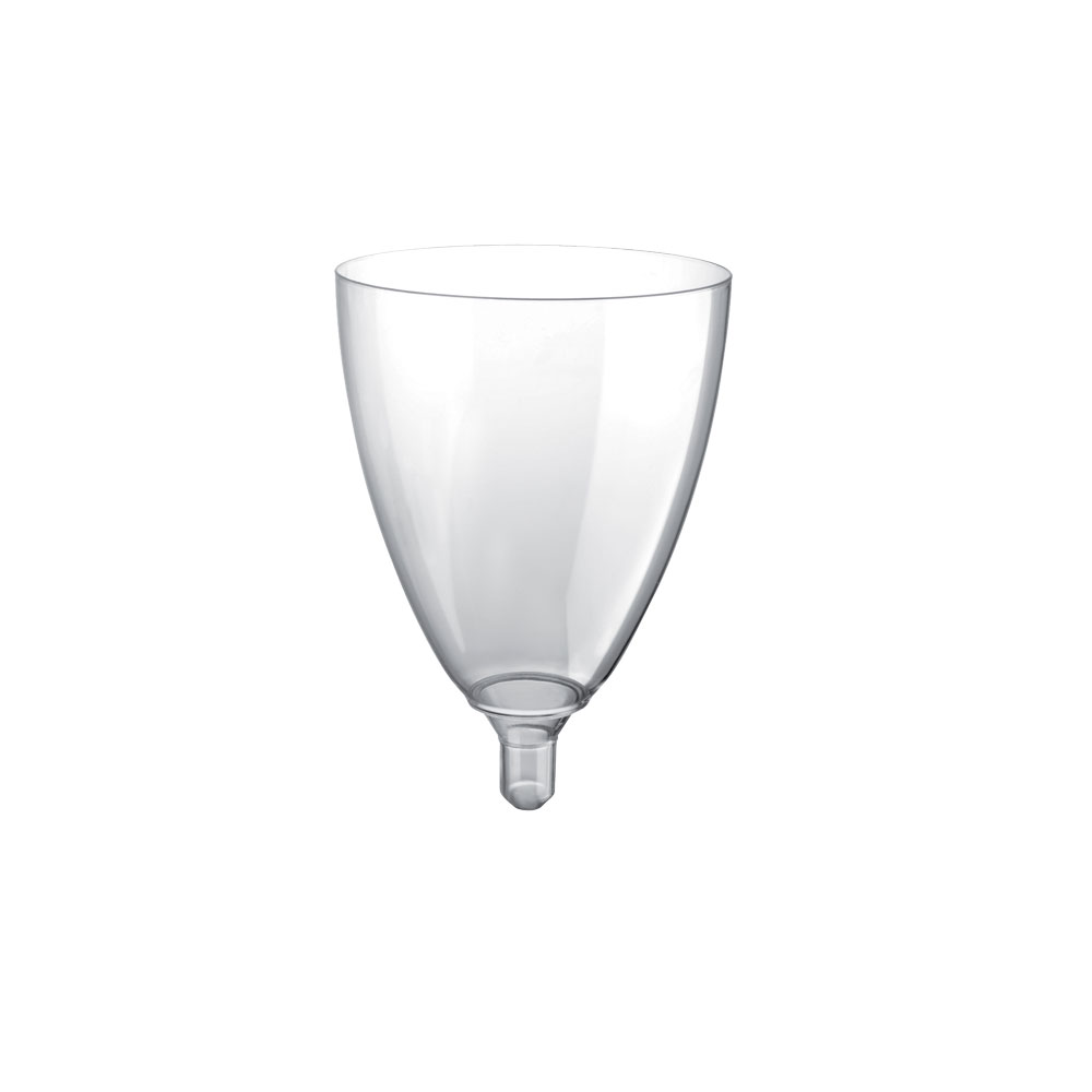 Πλαστικό ποτήρι SOMMELIER PS μίας χρήσεως νερού-κρασιού χωρίς βάση 15cl 2778 - Ιδανικό για χρήση σε εστιατόριο, καφετέρια, delivery, catering