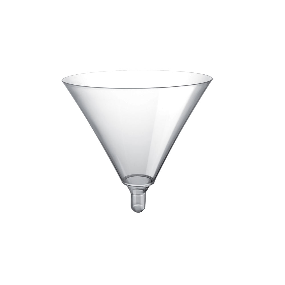 Πλαστικό ποτήρι SOMMELIER PS μίας χρήσεως martini χωρίς βάση 15cl 2779 - Ιδανικό για χρήση σε εστιατόριο, καφετέρια, delivery, catering