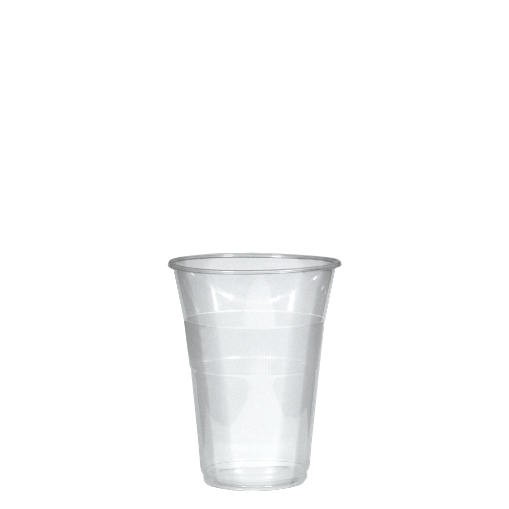 Ποτήρι Πλαστικό PP μίας χρήσης 300ml - 10oz - Διαφανές PP-300/CLR - Ιδανικό για χρήση σε εστιατόριο, καφετέρια, delivery, catering