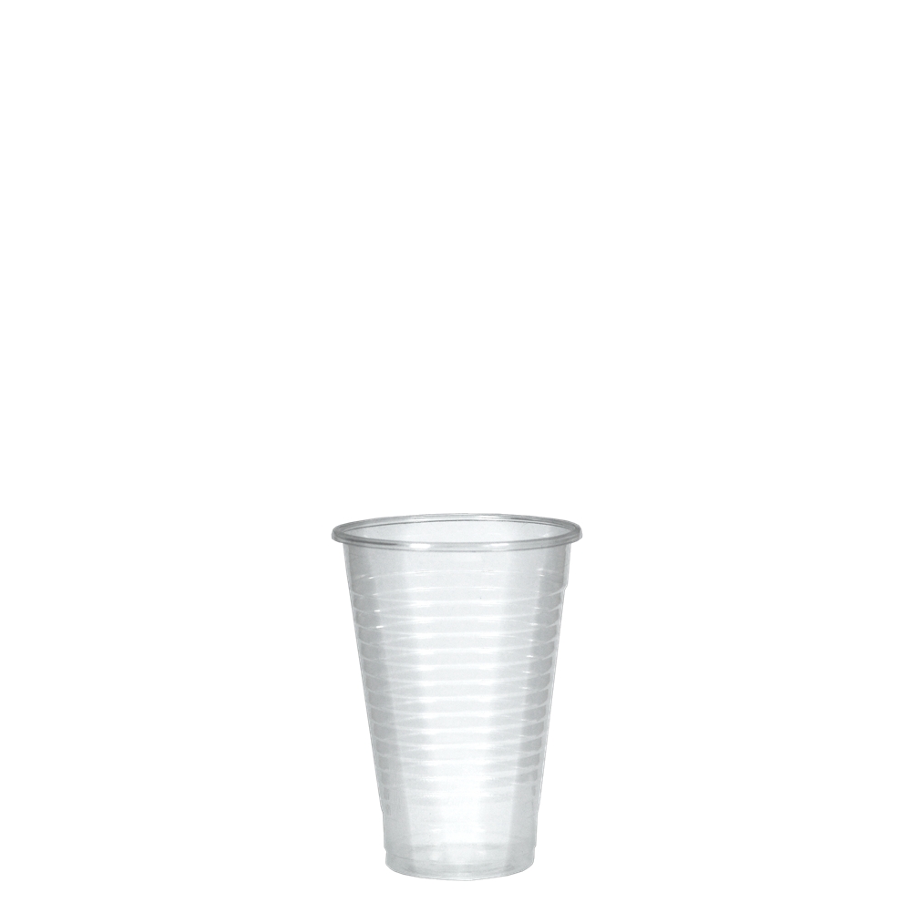 Ποτήρι Πλαστικό PP μίας χρήσης 200ml - 7oz - Διαφανές PP-200/CLR - Ιδανικό για χρήση σε εστιατόριο, καφετέρια, delivery, catering