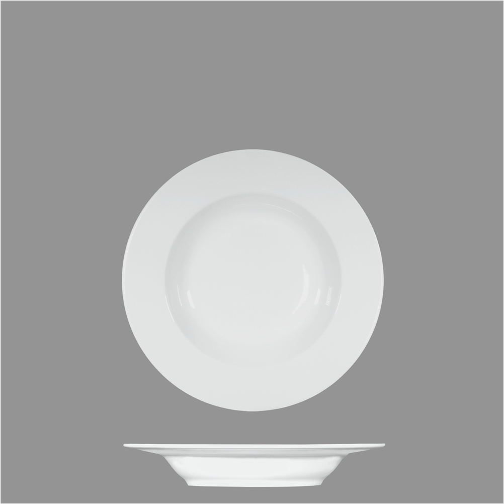 Πιάτο Φαγητού - Σαλάτας Βαθύ πορσελάνης 22cm FR-DP-22