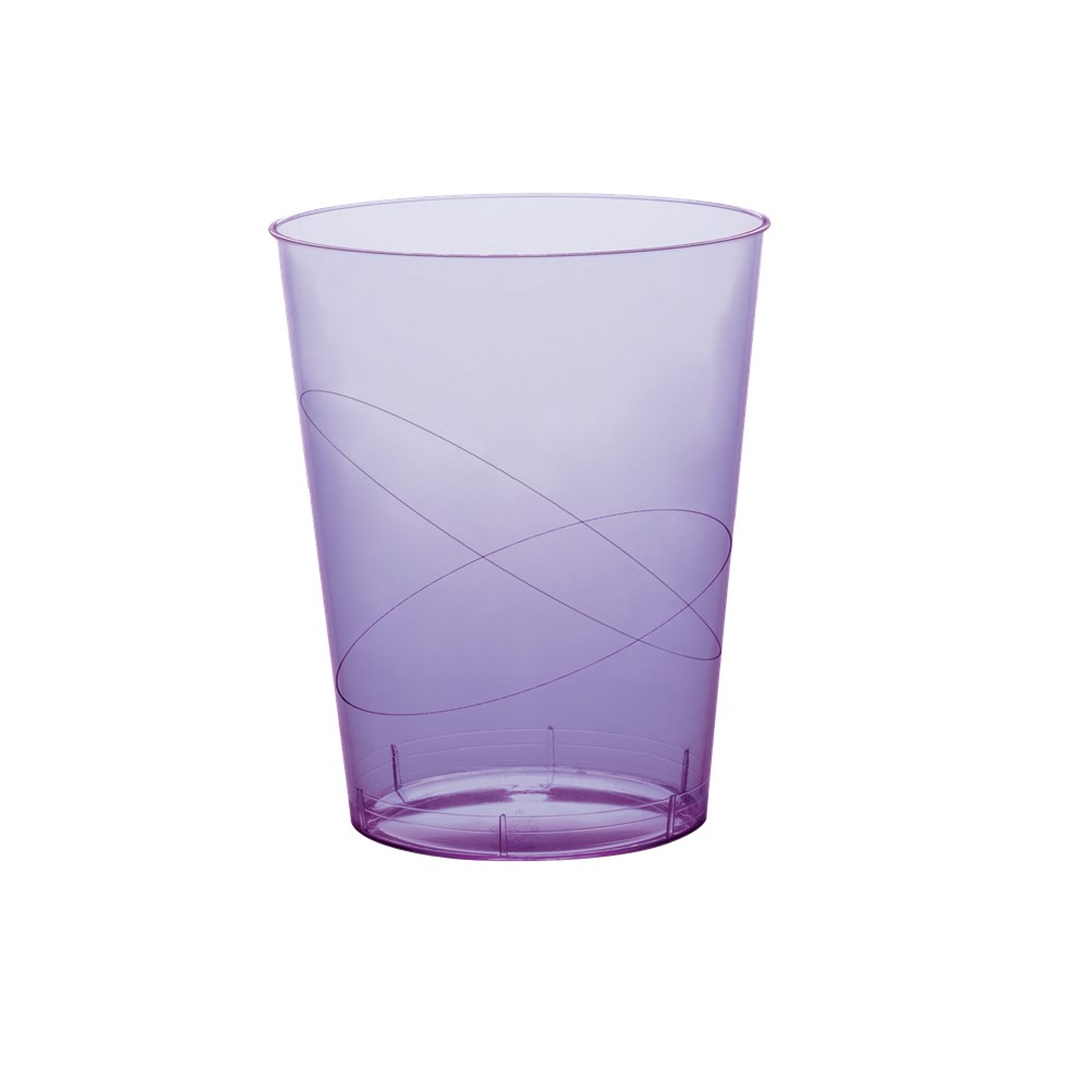 Πλαστικό ποτήρι PS μίας χρήσης 32cl λιλά 2782-72 ιδανικό για χρήση σε πάρτυ, γάμους, βαφτίσια catering