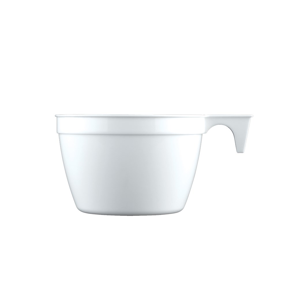 Πλαστικό ποτήρι PP 14cl για cappuccino λευκό 2731-11 ιδανικό για χρήση σε εστιατόριο,καφετέρια,delivery,catering