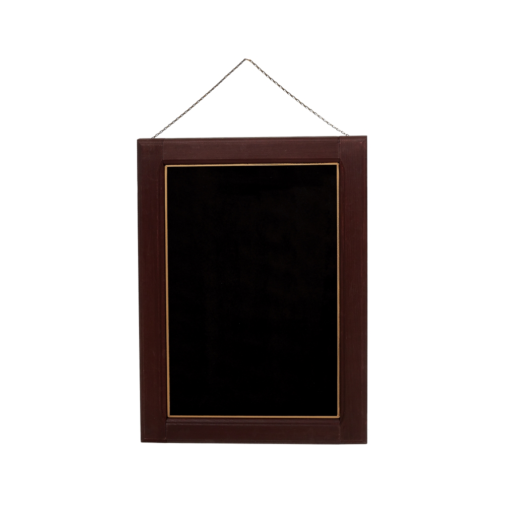 Επιγραφή / Πινακίδα Ανακοινώσεων 14414 - Ξύλινοs Πίνακαs Κρεμαστός 000.074/DK Σκούρο Καφέ 80 x 55 cm για Ταβέρνα, Εστιατόριο, Καφενείο / Καφετέρεια & για άλλα καταστήματα Ελληνικής Κατασκευής