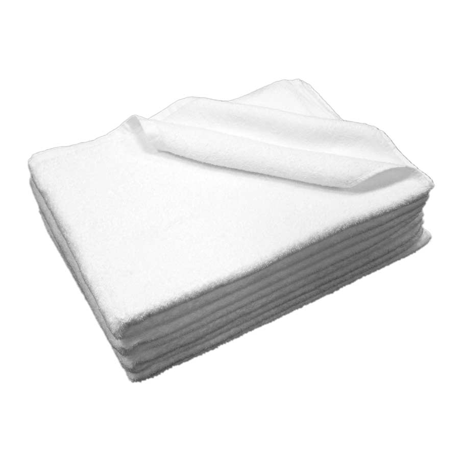 Πετσέτα χεριών λευκή - Πολύ καλή και οικονομική σειρά - 30 x 50 cm, 450gr/m2 TWE-30X50