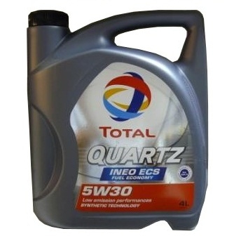 Λιπαντικό Αυτοκινήτου Total Quartz Ineo ECS SAE 5W30 1Lt Λάδι Κινητήρα ENGINE OIL