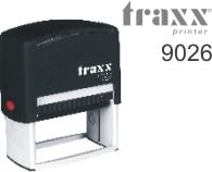 TRAXX PRINTER 9026 ΣΦΡΑΓΙΔΑ ΑΥΤΟΜΕΛΑΝΟΥΜΕΝΗ max. 38mm x 75mm ΧΩΡΙΣ ΛΑΣΤΙΧΕΝΙΟ ΤΥΠΩΜΑ
