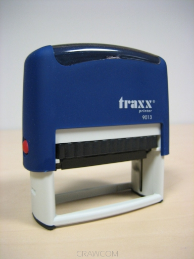 TRAXX PRINTER 9013 ΣΦΡΑΓΙΔΑ ΑΥΤΟΜΕΛΑΝΟΥΜΕΝΗ max. 58mm x 22mm ΧΩΡΙΣ ΛΑΣΤΙΧΕΝΙΟ ΤΥΠΩΜΑ