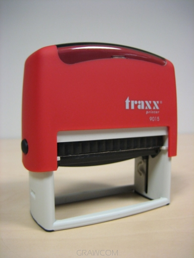 TRAXX PRINTER 9015 ΣΦΡΑΓΙΔΑ ΑΥΤΟΜΕΛΑΝΟΥΜΕΝΗ max. 70mm x 30mm ΧΩΡΙΣ ΛΑΣΤΙΧΕΝΙΟ ΤΥΠΩΜΑ