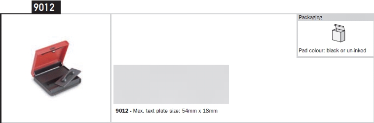 TRODAT VIENNA POCKET STAMP 9012 ΣΦΡΑΓΙΔΑ ΑΥΤΟΜΕΛΑΝΟΥΜΕΝΗ max size 54mm x 18mm ΧΩΡΙΣ ΛΑΣΤΙΧΕΝΙΟ ΤΥΠΩΜΑ