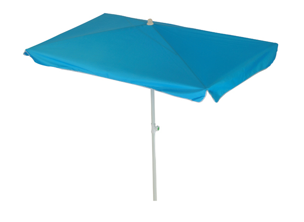 Ομπρέλα παραλίας ορθογώνια BAHAMAS II 190 x 120 cm με ύφασμα πολυεστέρα, Προστασία UV+60 σε 4 χρώματα