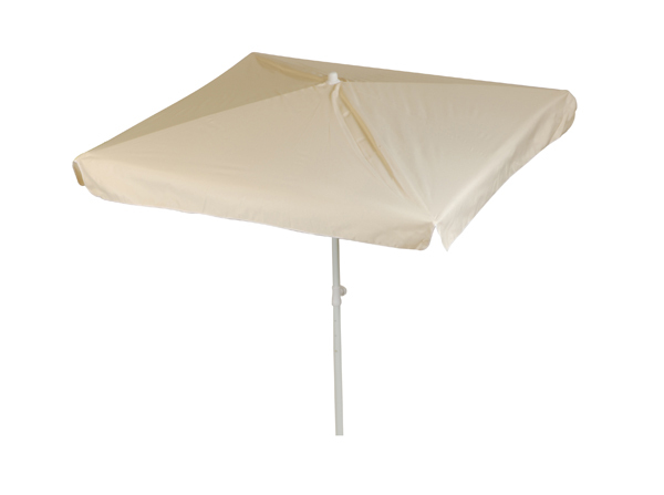 Ομπρέλα παραλίας τετράγωνη BAHAMAS I 160x160cm με ύφασμα πολυεστέρα, Προστασία UV+60 σε 4 χρώματα