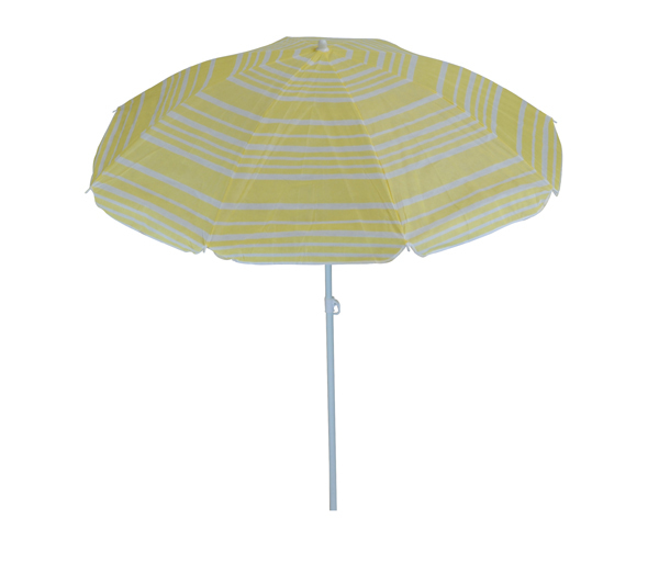 Ομπρέλα παραλίας ΤΝΤ 180/8 με σπάσιμο - διαμετρος 180cm σε 2 σχέδια