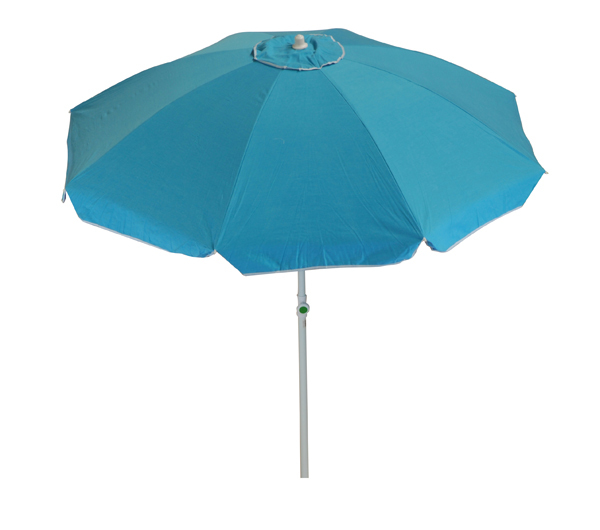 Ομπρέλα παραλίας COTTON 200/8 με βαμβακερό ύφασμα & σπάσιμο - διαμετρος 200cm σε 4 χρώματα