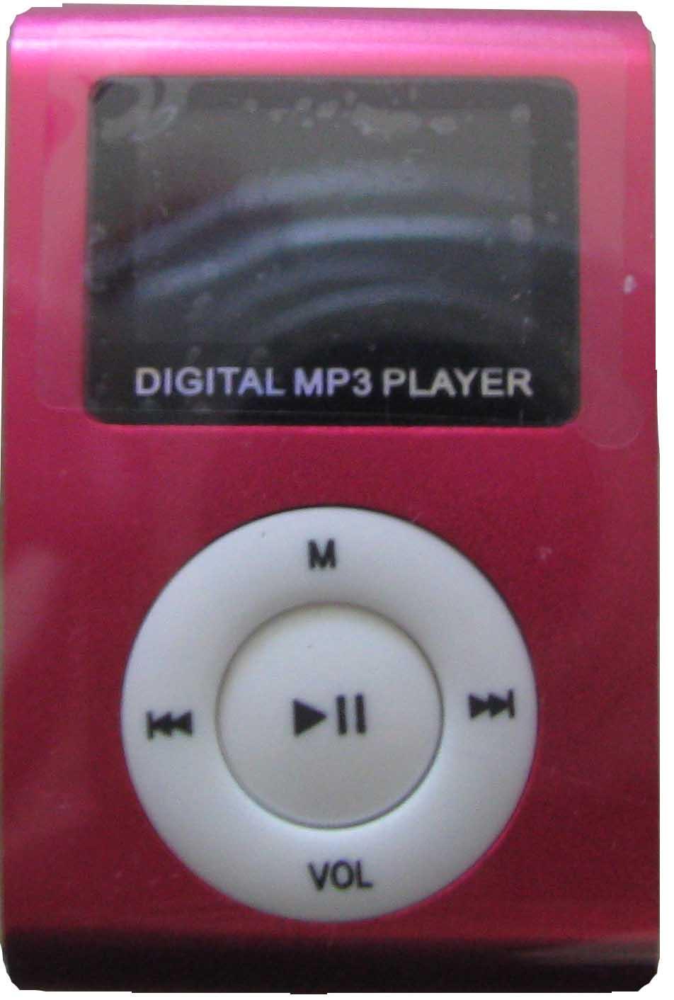 MP3 Music Player FC-126 4GB Fm Purple OEM