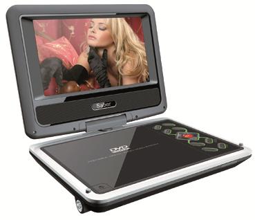 Συσκευή DVD Player Wa-711 Portable με TV SABER