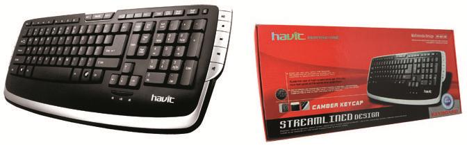 Πληκτρολόγιο Keyboard HV-K813m Havit USB Multimedia Black