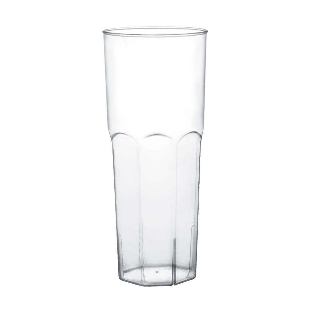 Πλαστικό ποτήρι PS μίας χρήσεως 35cl διαφανές 2878-21 - Ιδανικό για χρήση σε εστιατόριο, καφετέρια, delivery, catering